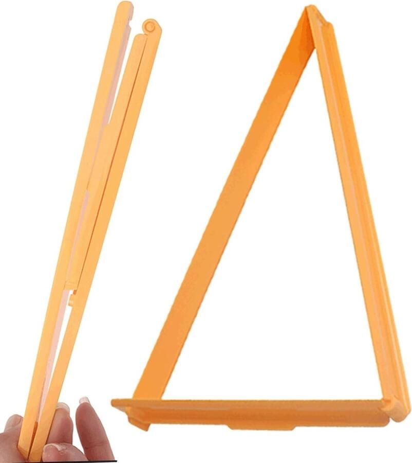Croissants Snijder Deeg Vormer Brood Bakken Rollende Actie 14.5 x 22.5 cm Oranje