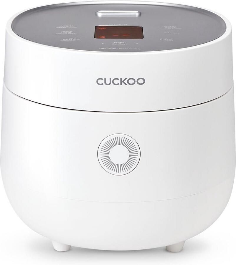 CUCKOO 3-Cup Micom White Rice Cooker CR-0375FW White