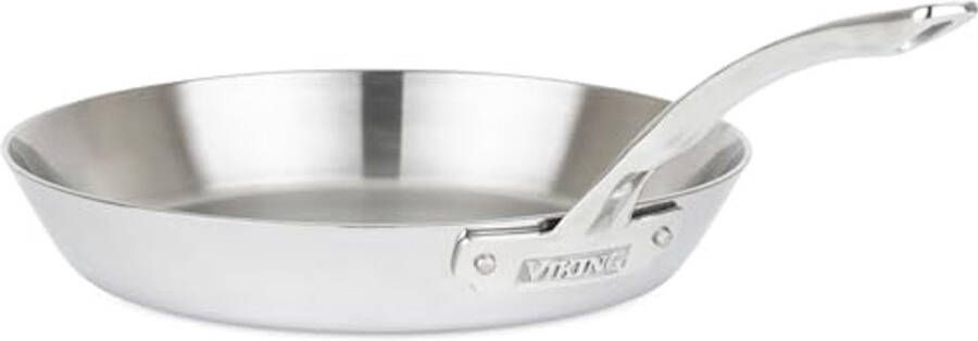 Culinaire 3-Ply RVS Koekenpan 30 cm Zilver