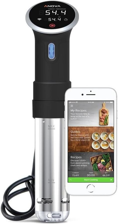 Culinaire Sous Vide Precision Cooker Met WiFi en Bluetooth 900 Watt