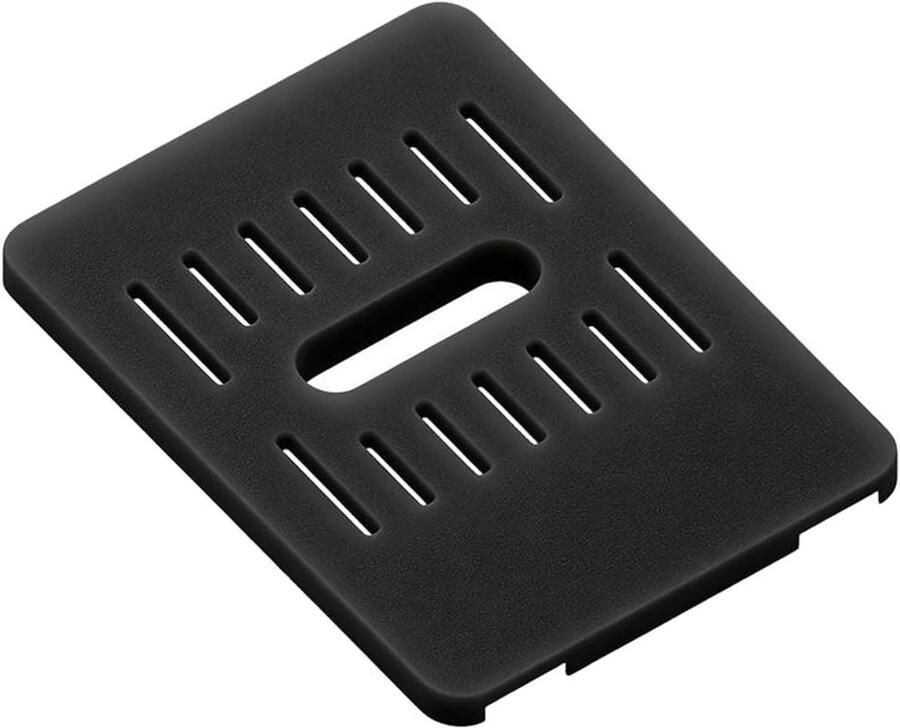 Cup Coaster Hoes Koffiezetapparaat Beschermer Koffiezetapparaat Beschermen Verstelbare Krasbescherming 21 x 21 x 4 cm Zwart