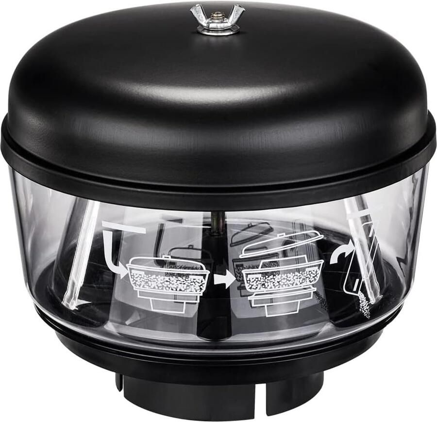 Cycloonfilter offroad-auto aanzuigbuis luchtfilter voor auto universele cycloonfilter voor aanzuigsnork luchtvoorfilter tractor luchtinlaat tuning zandbeker (89 mm)