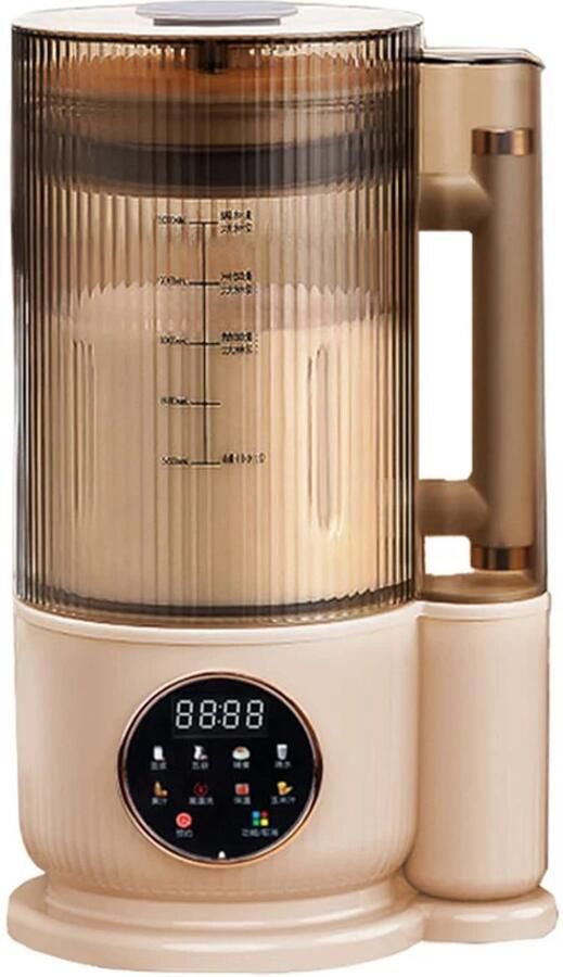 CYRO Sojamelk Machine Soja melk Maker Blender Juicer voor Groenten en Fruit Melkmaker Plantaardige Melk 12 Messen 1 5L Kaki