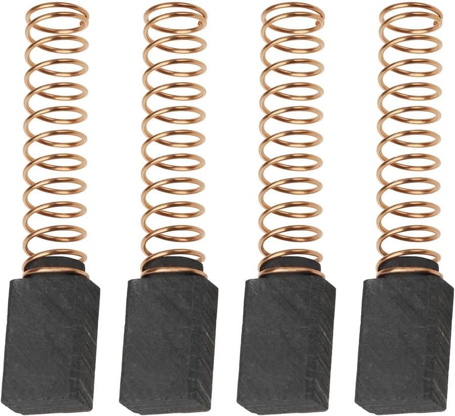 Dailygoods 2 Paar Koolborstels voor Saeco Koffiemachines 4x6.25x10mm