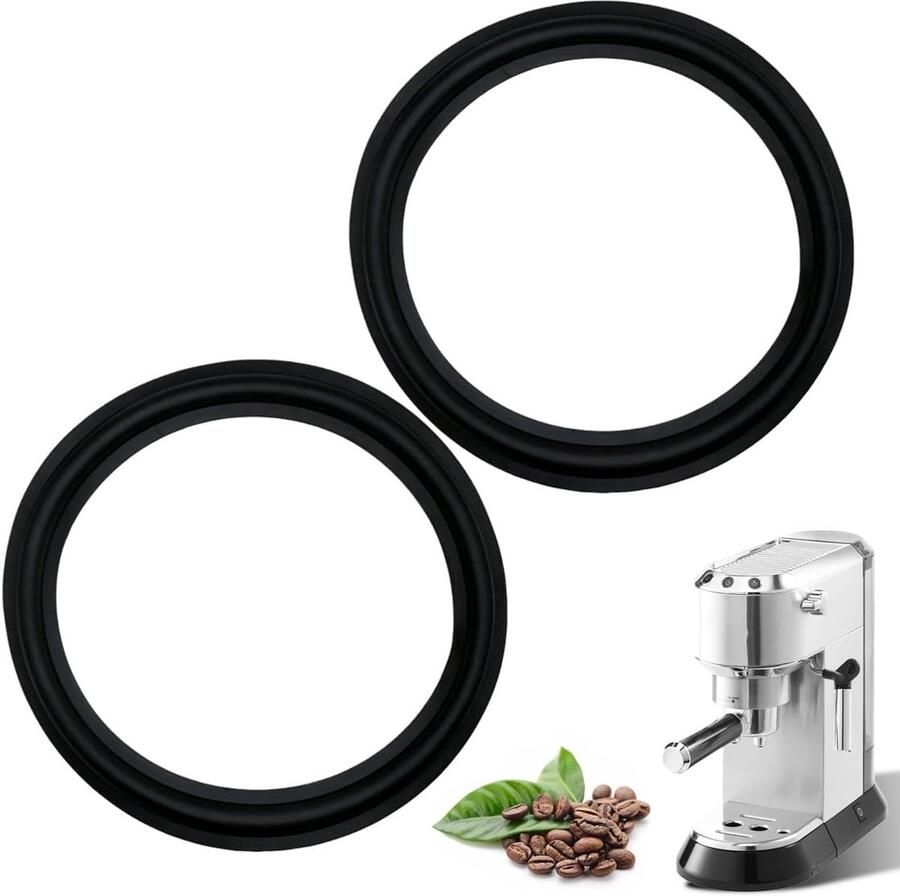 Dailygoods 2 Stuks Afdichtringen Ø 47 mm Compatibel met DeLonghi Koffiemachines
