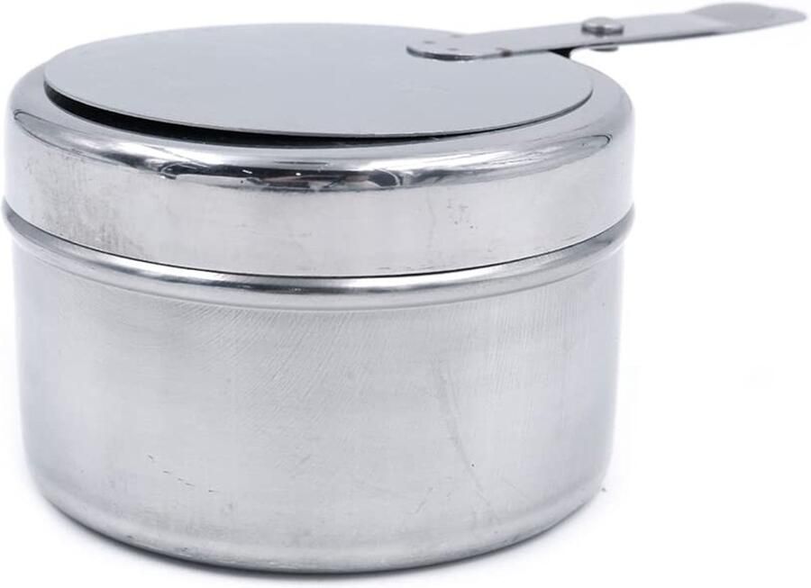 Dailygoods 3-delige RVS Brandstofhouders met Deksel
