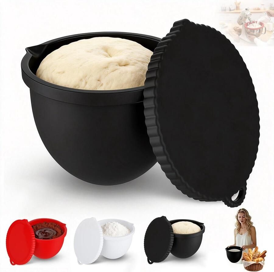 Dailygoods 3 Stuks Siliconen Komvoeringen voor 5QT Mixer