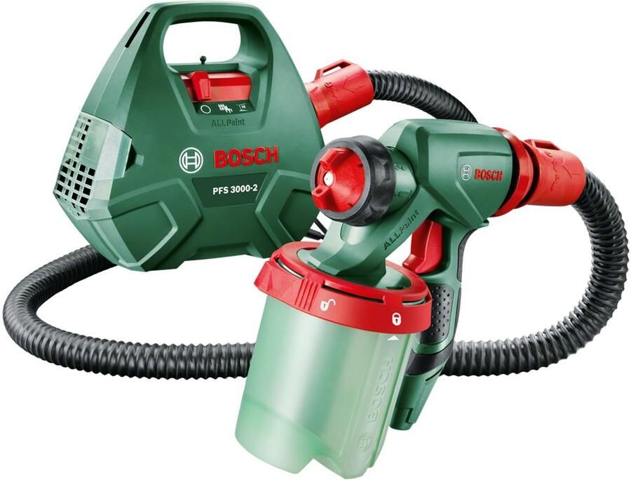 Dailygoods 3000-2 Elektrisch Verfspuitsysteem 650 W Voor Efficiënt en Eenvoudig Verven