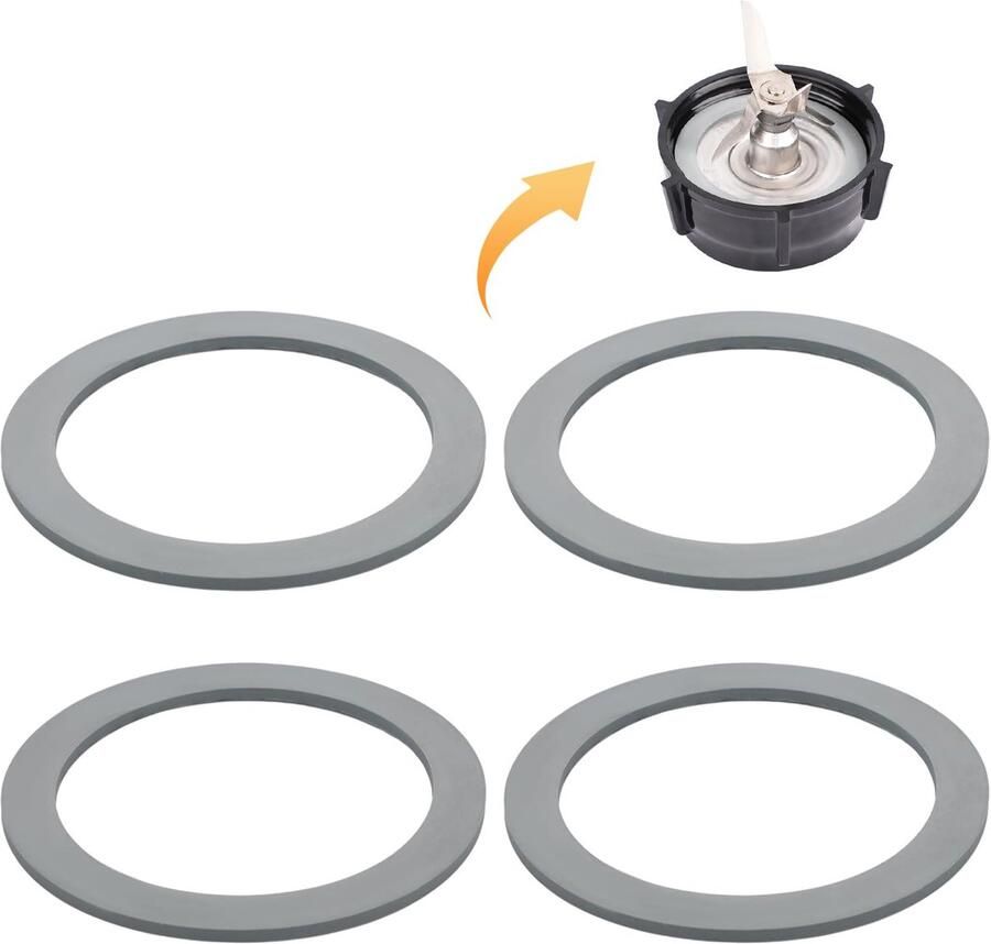 Dailygoods 4 Stuks Blender O-ring Gaskets Vervangingsonderdelen voor Osterizer Blender
