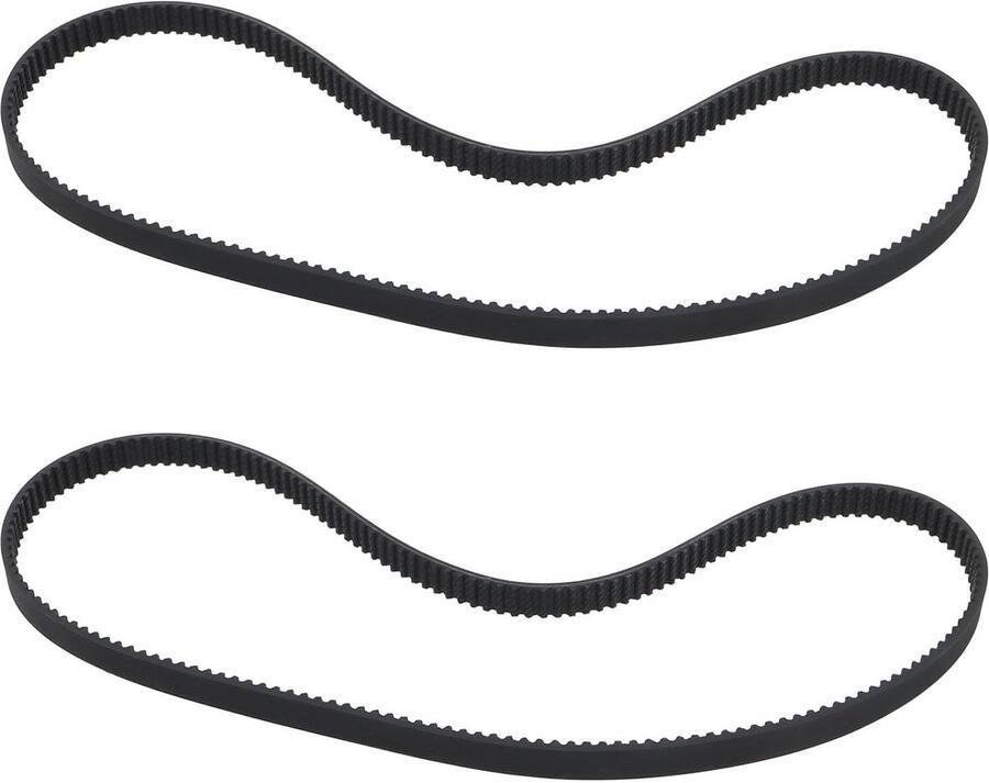 Dailygoods- Aandrijfriem 2 Stuks Compatibel met Broodmachine Onderdeelnummer 5891 5891-33 Slijtvast Verbeterde Prestaties 0 32 inch Breed