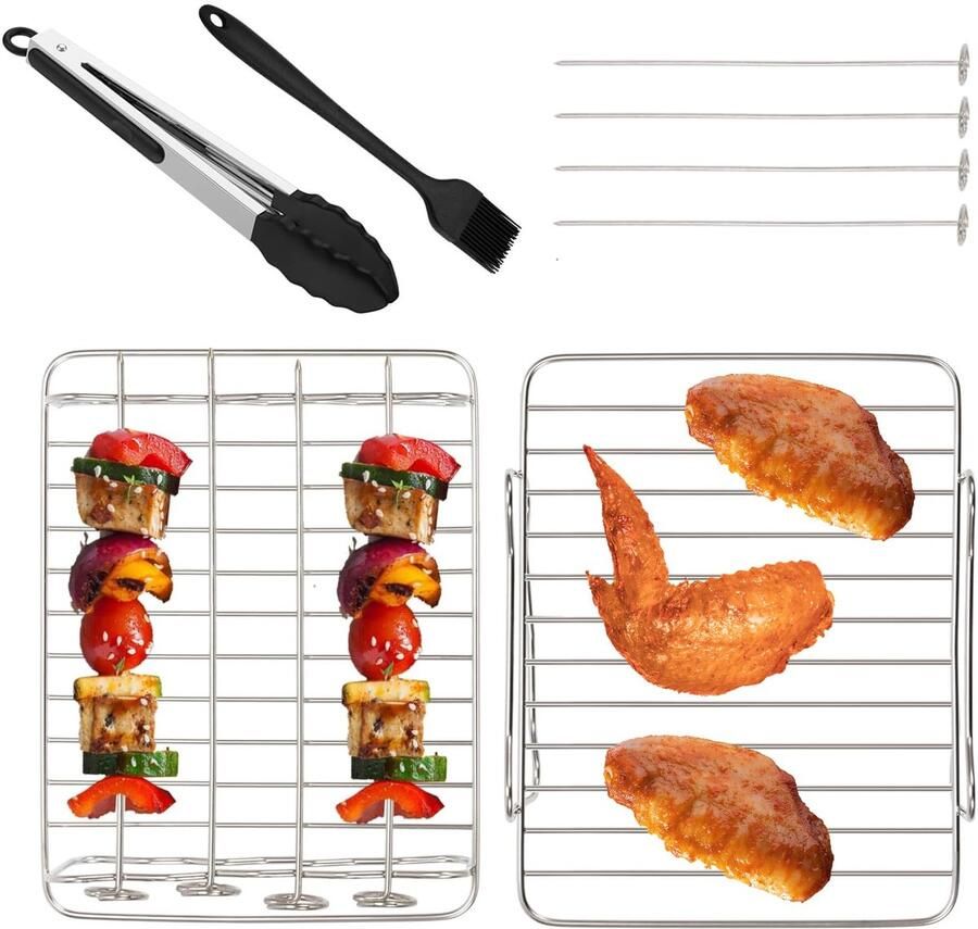 Dailygoods Accessoires voor Philips Dual Basket Airfryer 3000 Series Compleet Set