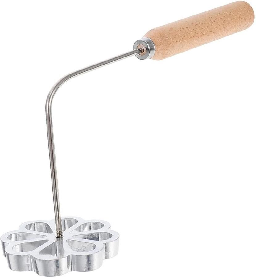 Dailygoods- Wafelvormen Aluminium Garnalenvorm Hittebestendig Duurzaam 2 Stuks Zilver Bakvorm