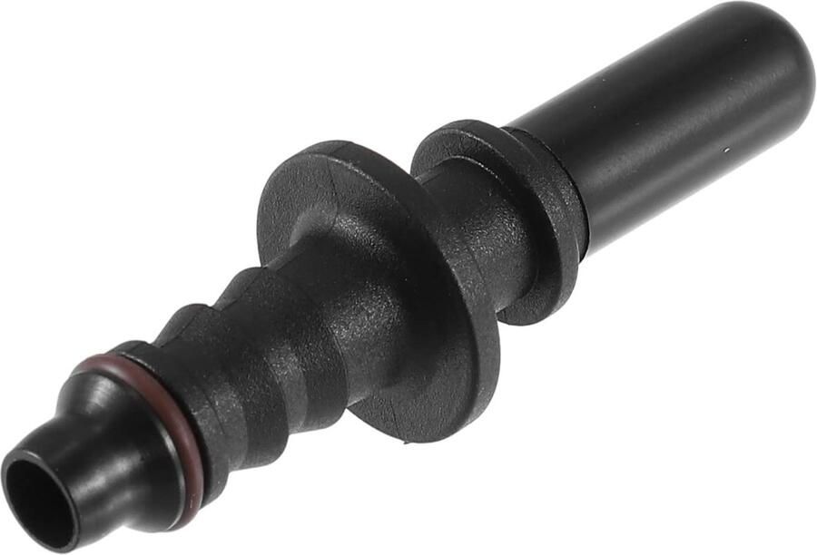 Dailygoods- Brandstofslangaansluiting 7 89 mm Adapter voor snelle scheiding Kunststof Hoge druk temperatuur Hermetische afdichting Zwart Brandstofadapter