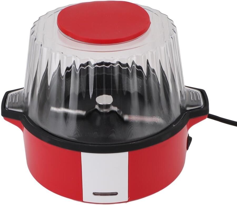 Dailygoods Automatische Popcornmaker met Transparant Deksel