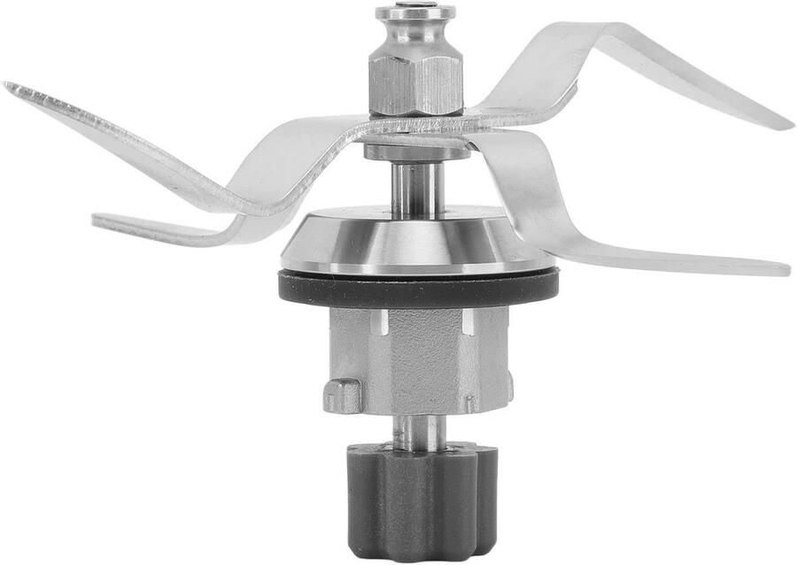 Dailygoods- Blender Snijkop RVS Geschikt voor SKMK1100A1 SKMK1200C3 SKMK1200D4 SKMK1200E5 4 Bladen 7 Tanden Gemakkelijk Vervangen Voedingskwaliteit Blendermes