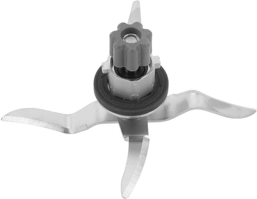 Dailygoods- Blender Snijkop RVS Geschikt voor SKMK1100A1 SKMK1200C3 SKMK1200D4 SKMK1200E5 4 Bladen 7 Tanden Gemakkelijk Vervangen Voedingskwaliteit Blendermes