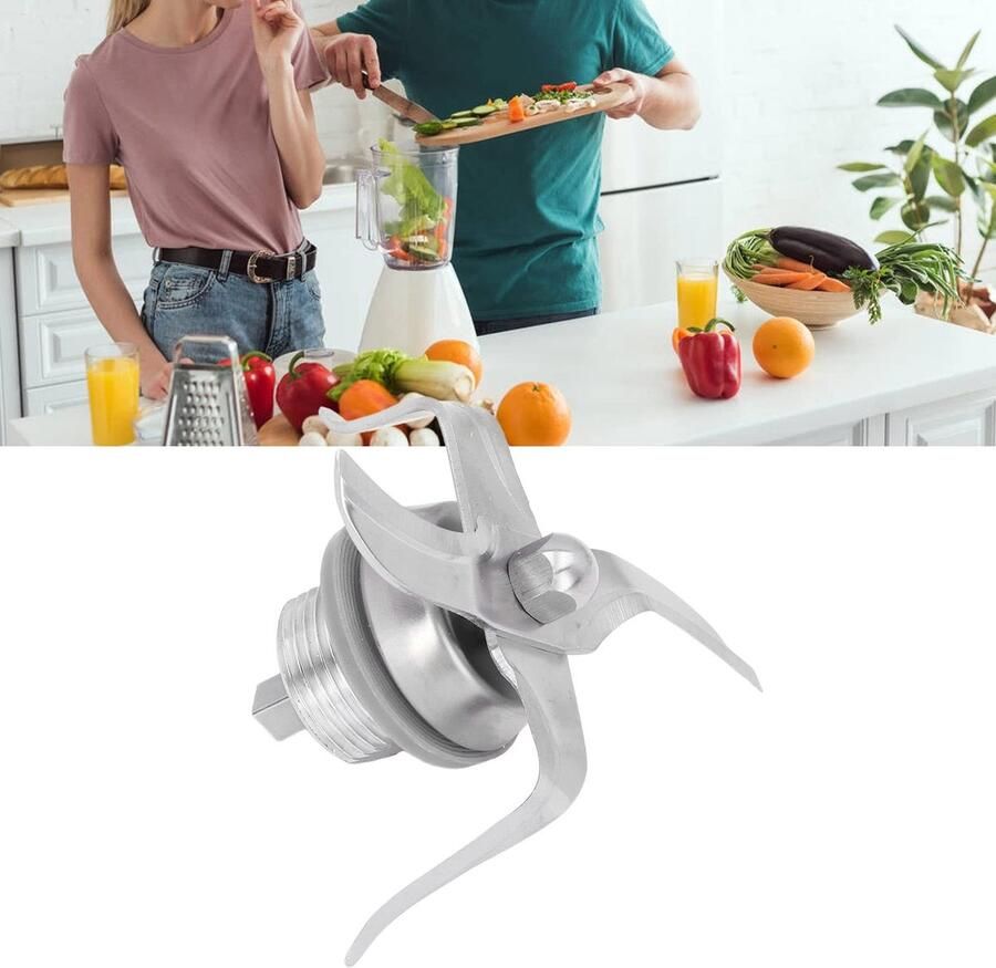 Dailygoods Blenders Snijbladen Blenderblad Geschikt voor Thermomix 3300 Duurzaam en sterk Verpakt in compact formaat Ideaal voor smoot