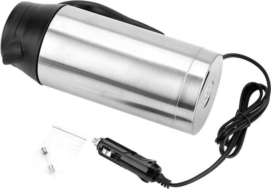 Dailygoods- Boiler 24V Draagbaar Roestvrij Staal Snel Verwarmend Automatisch Afgesneden Comfortabele Handgreep Veilig en Waterdicht Waterkoker - Foto 1