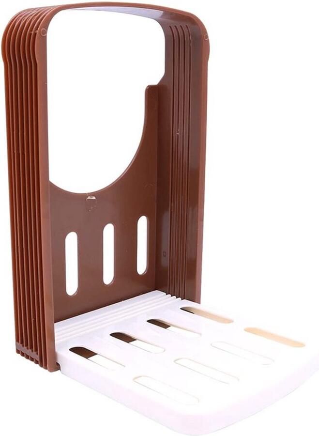 Dailygoods- Broodsnijder Compact Verstelbaar Opvouwbaar Pp