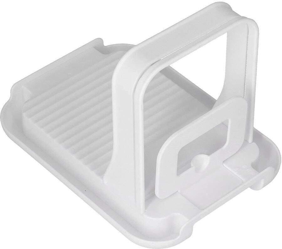 Dailygoods- Broodsnijmachine Opvouwbaar Broodsnijder Bagelsnijder Snijmachine voor Brood Cake Verstelbare Dikte Voedingskwaliteit Materialen