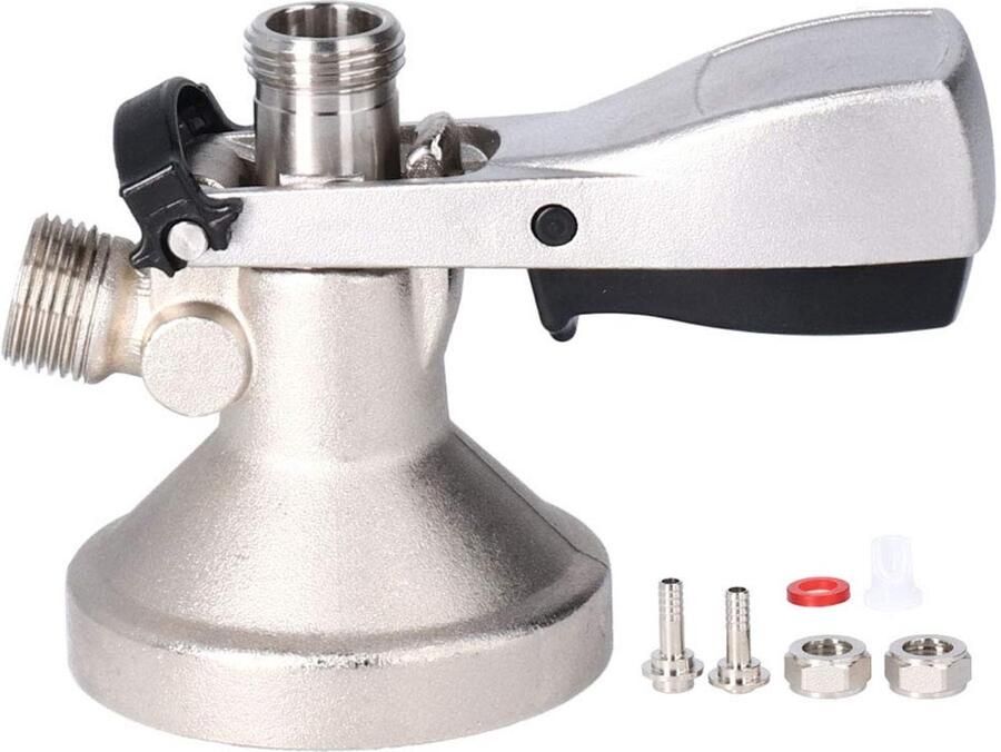 Dailygoods Cosensi Dailygoods G5 8 Bier Keg Coupler Dispenser voor Thuisbrouwerij