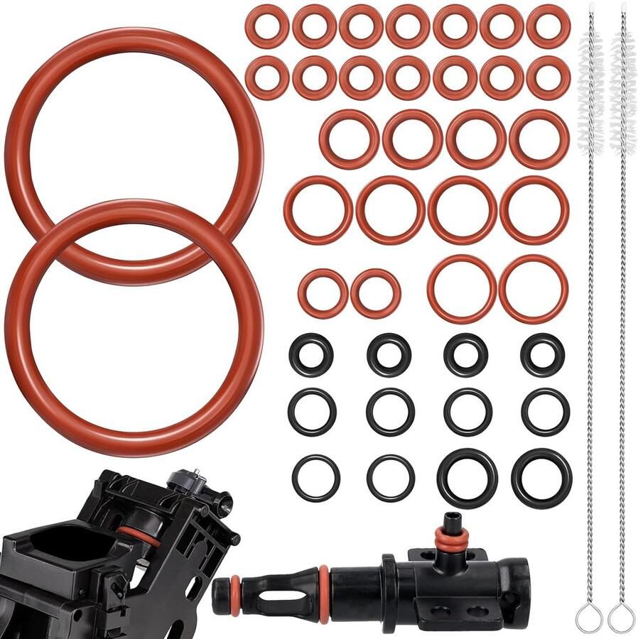 Dailygoods Cosensi Dailygoody O-Ringen Onderhoudsset 40 Stuks Hoogwaardige Rubber Vervangingsonderdelen Ondersteuning voor Koffiemachines Geschikt voor