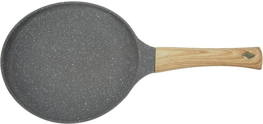 Dailygoods Crêpe Maker Aluminium Koekenpan met Antiaanbaklaag 24cm