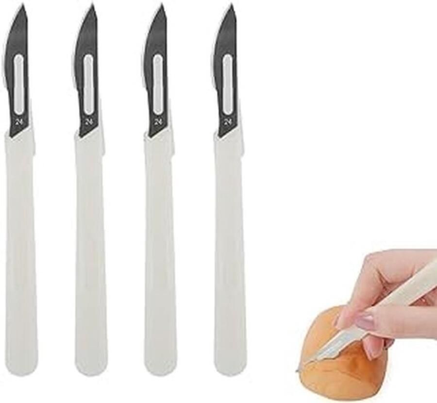 Dailygoods- Deegmes Hoogwaardig Broodsnijder Baguettemes Snijgereedschap Ergonomisch Ontwerp Duurzaam Roestvrij Staal Broodmes