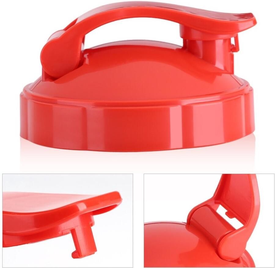 Dailygoods- Dichting Flip Top Deksel Vervangende Onderdelen Geschikt voor 600W 900W Blender Hoogwaardig PP Antilek Afmetingen 10 6 x 6 7 cm Blenderdeksel