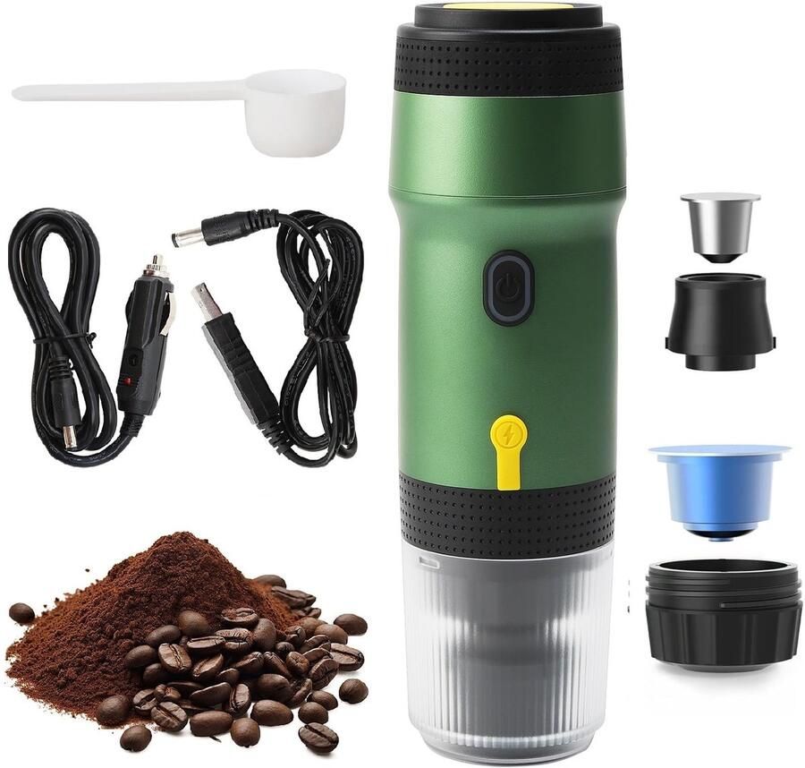 Dailygoods Draagbare Elektrische Espressomachine voor Koffie onderweg