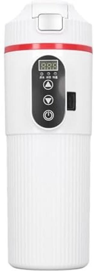 Dailygoods Draagbare Elektrische Waterkoker 500ml met Temperatuurweergave