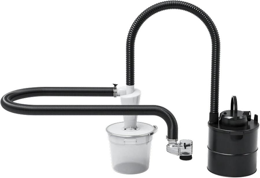 Dailygoods Dubbele Vacuümbuis Professioneel Stofafzuigaccessoire voor C4 Pro freesmachine