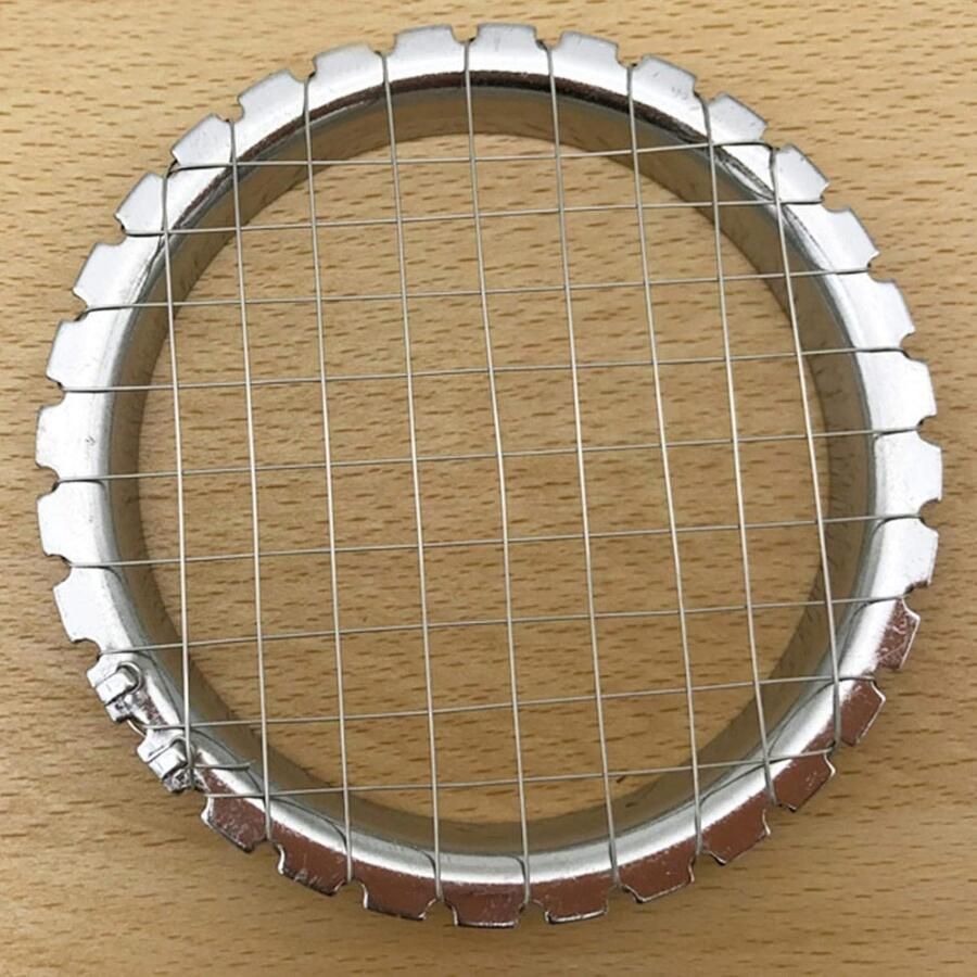 Dailygoods- Ei Slicer Hoogwaardig Roestvrij Staal Groentesnijder Aardappelsnijder Paddestoel Snijmachine Compact Gereedschap Perfect voor Sa