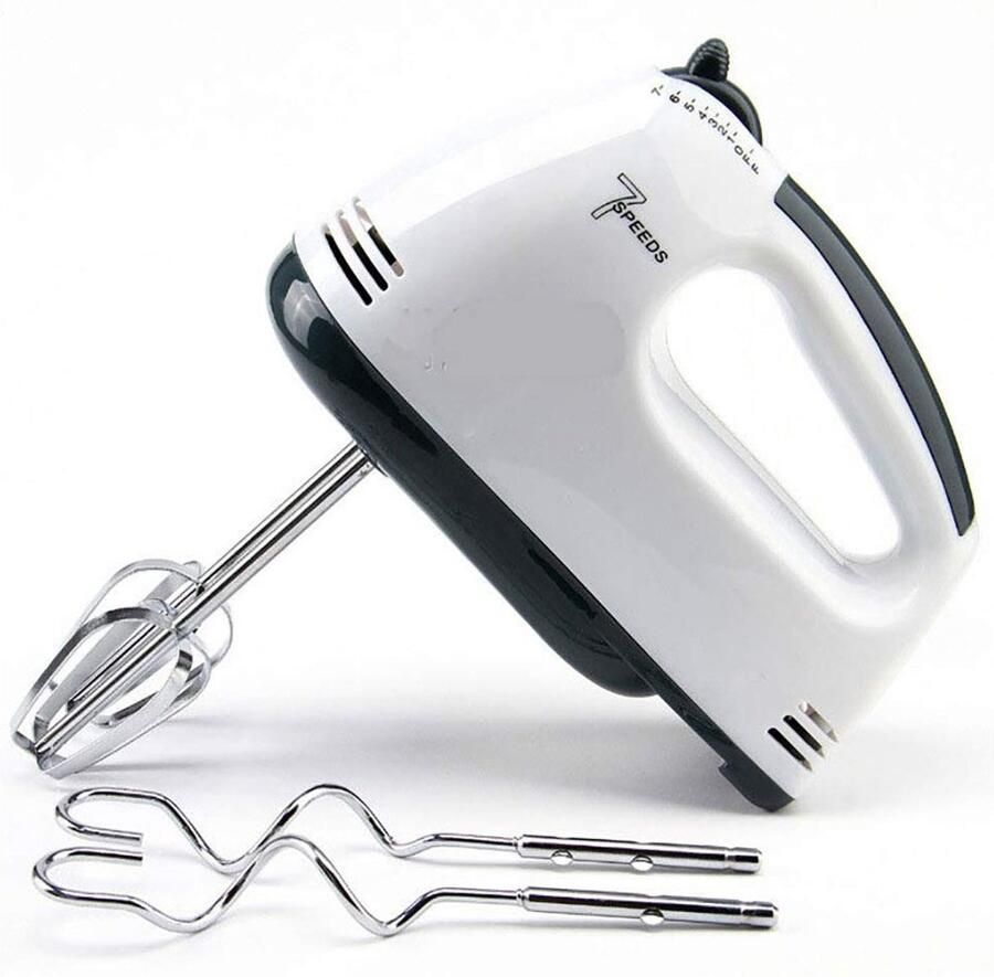 Dailygoods Elektrische Handmixer met 7 Snelheden en Accessoires