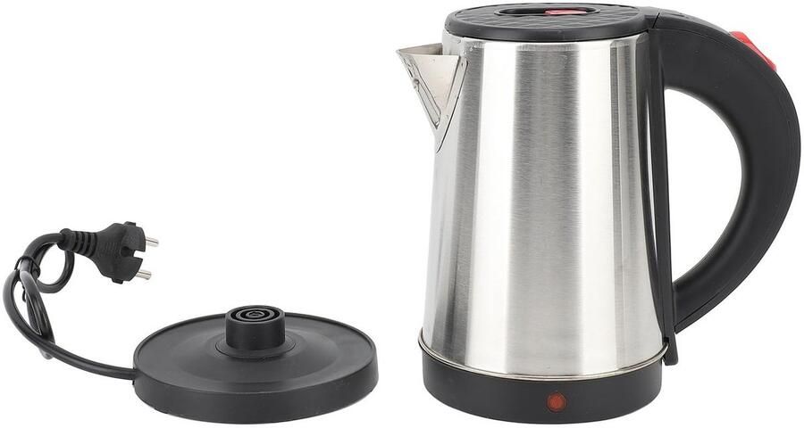 Dailygoods Elektrische Waterkoker Roestvrij Staal 0 8L met Automatische Afsluiting
