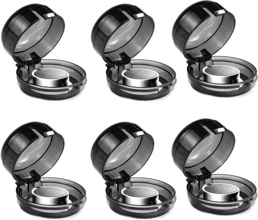 Dailygoods- Fornuisbeveiliging 6 Stuks Kookplaatbescherming Kinderbeveiliging Babybeveiliging Brandbeveiliging Hittebestendig PC-Materiaal