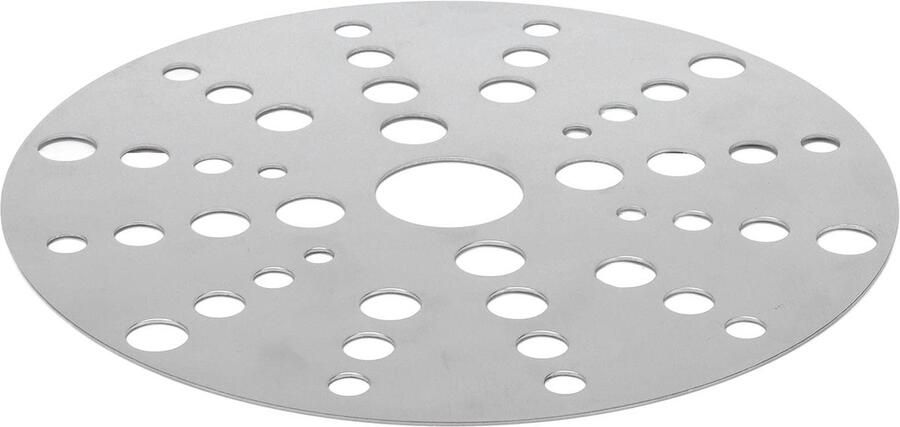 Dailygoods- Warmte Diffuser Roestvrij Staal Inductie Kookplaat Adapter Gelijkmatige Warmteverdeling Voorkomt Brandend Voedsel Duurzaam en Herbruikbaar Eenvoudig in Gebruik