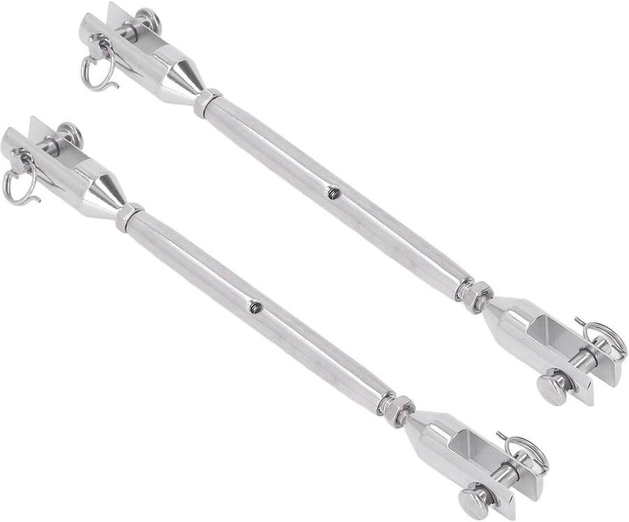 Dailygoods Innovra Dailygoods 2 Stuks Roestvrijstalen Kaakspanners voor Industrieel Gebruik