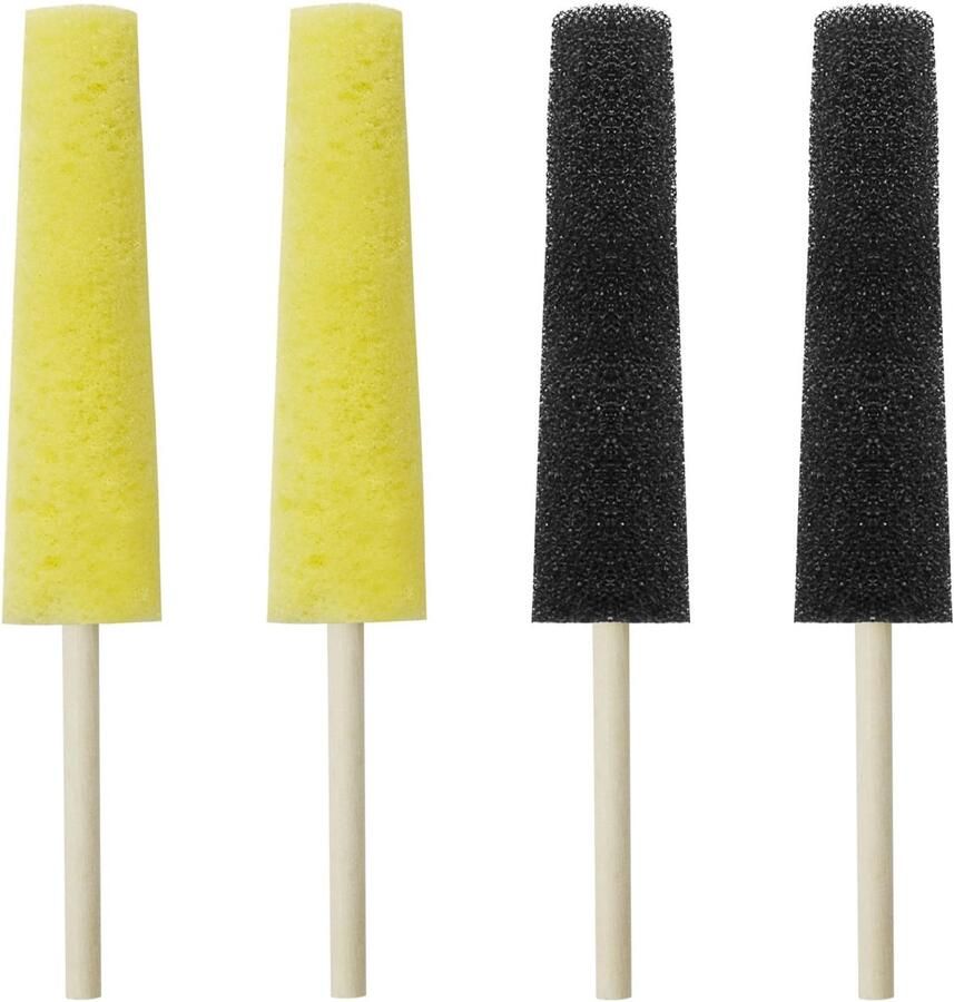 Dailygoods- Keramische Sponsstaafjes Lichtgewicht Keramisch Gereedschap Braamreparatie Snijgereedschap Tweekleuren Kleihouder Herbruikbaar Keramische Spons