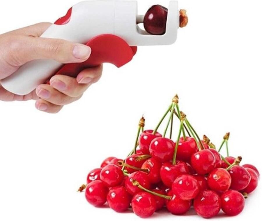Handheld multitool voor kersenontpitten en olijfonderen