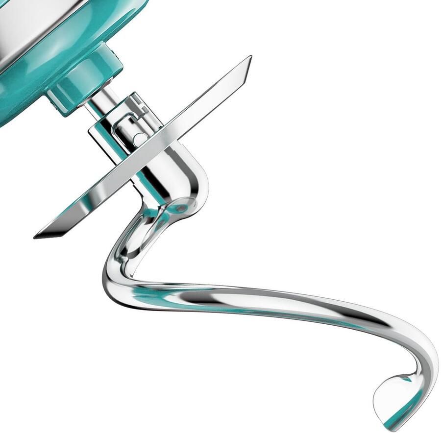 Dailygoods- Kneedhaak Roestvrij staal Geschikt voor 4 5–5 QT Keukenmixer Vaatwasmachinebestendig Duurzaam Voor Thuisbakken Premium 304 Kneedhaak Keukenmachineaccessoire