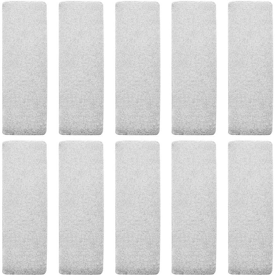 Dailygoods- Luchtfilters 10-pack Vervangfilters Geurverwijderend Voor Instant Pot Air Fryer Vortex 6QT Hoogwaardig katoen Wit Filterset