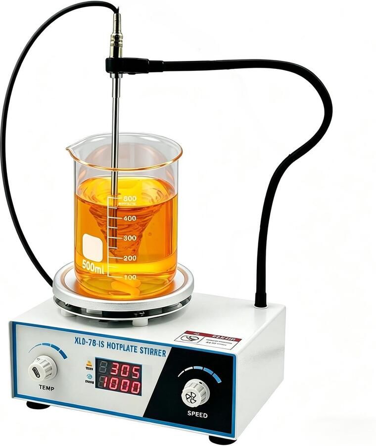 Dailygoods Magnetische Roerder met Verwarmingsplaat 180 W