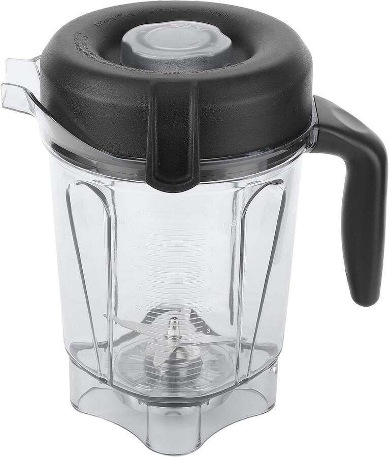 Dailygoods- Mengbeker voor Staafmixer Transparant Antislip Handgreep Lichtgewicht Veilig en Niet Giftig Geschikt voor G-serie Mixkom