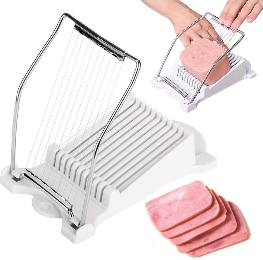 Dailygoods Multifunctionele Vleessnijder voor Ham Vlees en Eieren