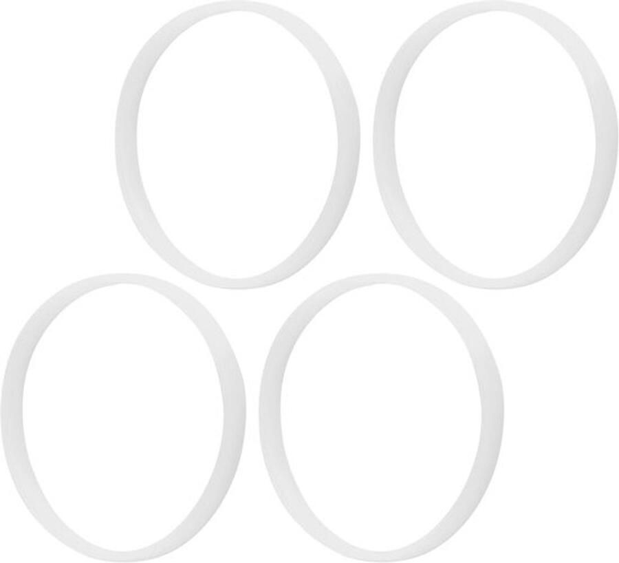 Dailygoods- O-Ring Vervanging Rubber Afdichting Set van 4 Stuks