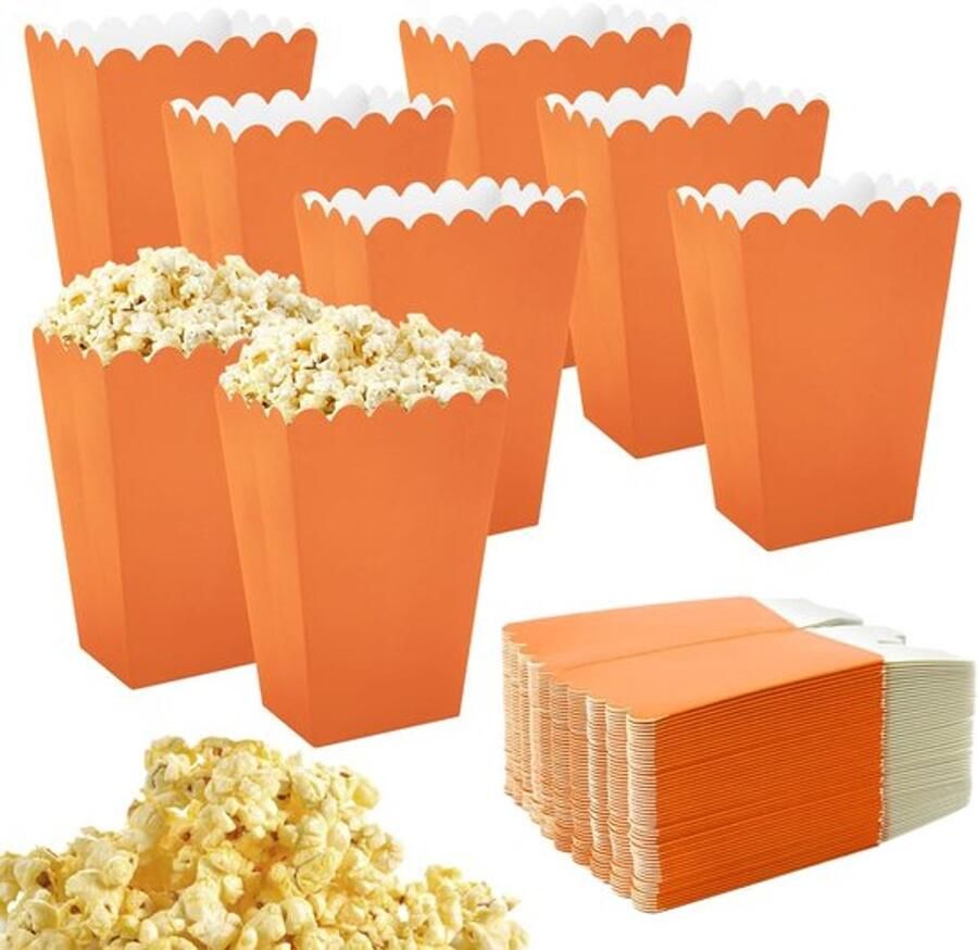 Dailygoods- Popcorndozen 50 stuks Popcorncontainers