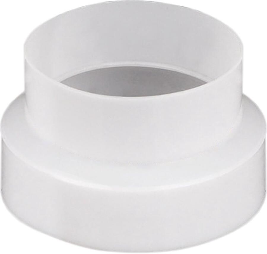 Dailygoods- Reduzierverbinder verloopstuk Ronde Buis Adapter Ventilatiesysteem Ventilatiekanaal Afzuigkap ABS Materiaal 80mm tot 100mm Ventilatieadapter