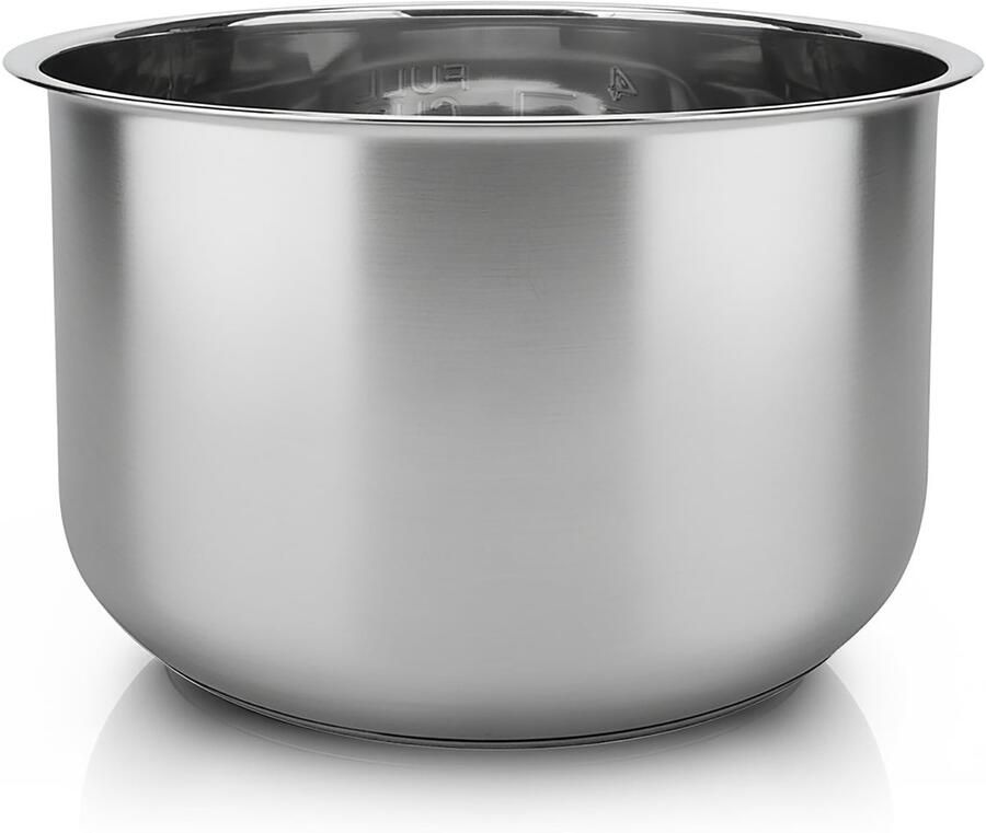 Dailygoods Rijstkoker Binnenpan van Roestvrij Staal Vaatwasmachinebestendig