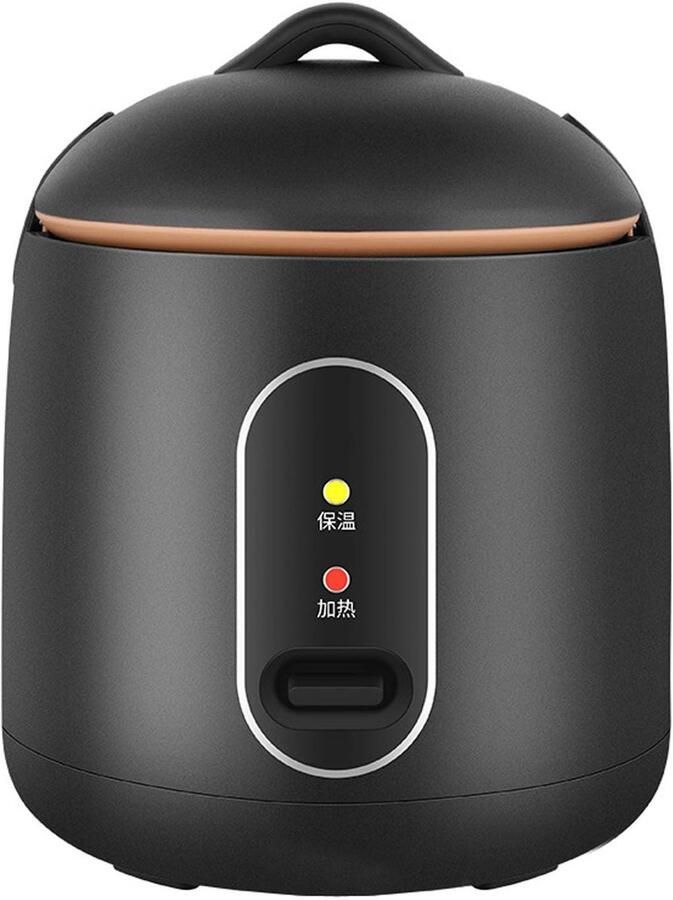 Dailygoods- Rijstkoker Klein 1 2 Liter Automatische Rijstkoker met Stomer Compacte Rijstkoker Mini-Rijstkoker Ideaal voor Kleine Keukens